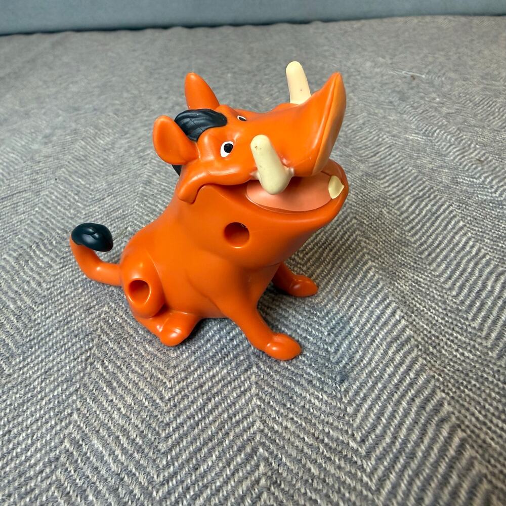 Disney 2021 McDonald's Pumba Lion King Figure Toy Happy Meal Prize